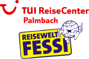 TUI ReiseCenter Reisewelt Fessi, (Gast-)Geschenke Karlsruhe, Logo