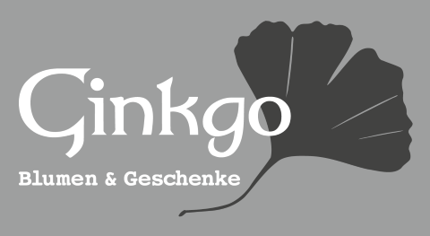 Ginkgo - Blumen & Geschenke, Deko · Floristen · Hussen Wyhl, Logo