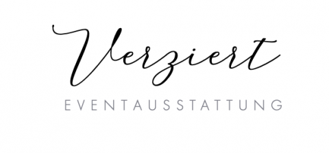 Verziert - Eventausstattung & Verleihservice, Brautstrauß · Deko · Hussen Calw, Logo Verziert - Eventausstattung & Verleihservice, Brautstrauß · Deko · Hussen Calw, Logo
