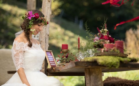 Styled Shoot: Green Wedding Herbsthochzeit Bild 1