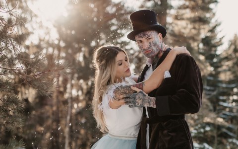 Styled Shoot: Winterhochzeit im Schwarzwald Bild 1