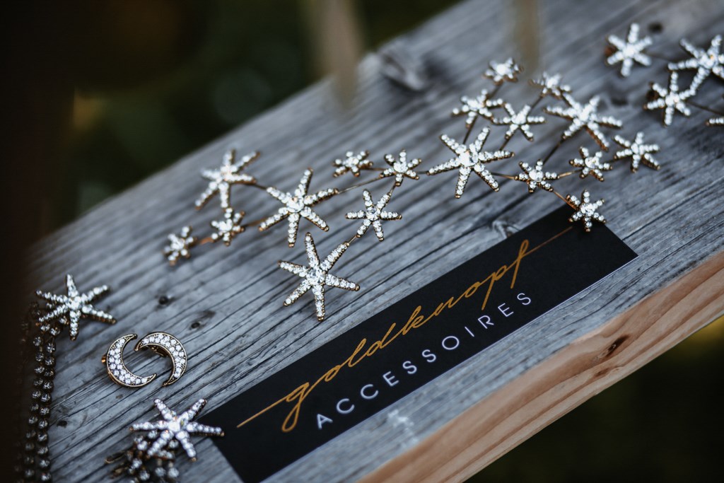 Diadem mit Sternen