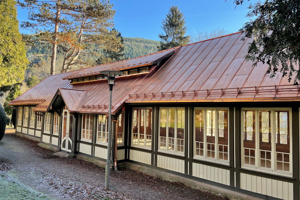 Vogelhaus im Kurpark